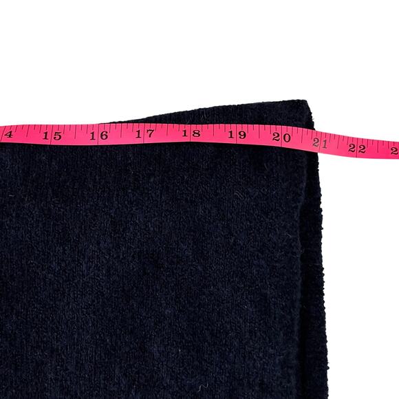 Tabitha Webb Circular Scarf Shawn Womens OS Navy Blue Acrylic Wool - Picture 5 of 6